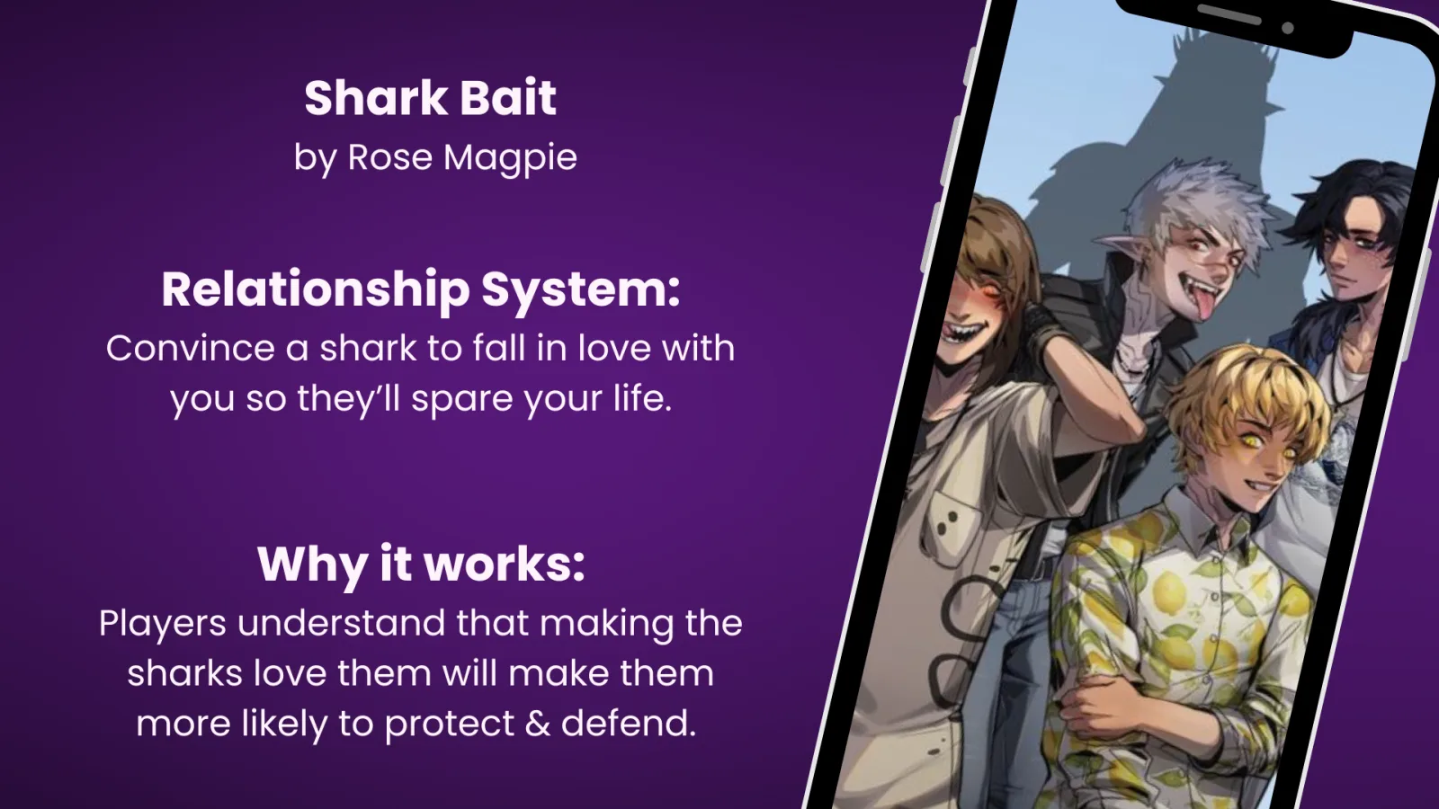 Further example of a relationship system tied into story moments